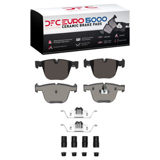 DFC 07-19 BMW X6 Rear Euro 5000 Ceramic Brake Pads and Hardware Kit