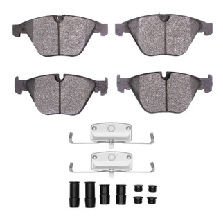 DFC 07-16 BMW 335xi Front 5000 Advanced Low Metallic Brake Pads and Hardware Kit