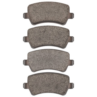 DFC 12-15 Land Rover Range Rover Evoque Rear 5000 Advanced Low Metallic Brake Pads