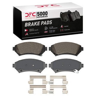 DFC 97-05 Buick Regal Front 5000 Advanced Semi Metallic Brake Pads and Hardware Kit