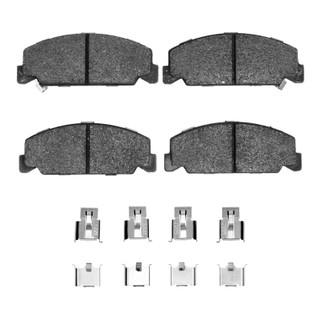 DFC 88-00 Honda Civic Front 5000 Advanced Semi Metallic Brake Pads and Hardware Kit
