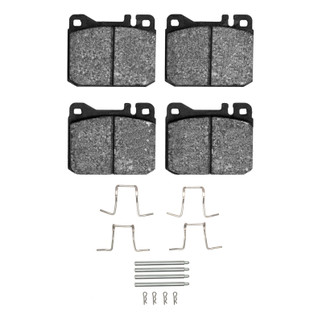 DFC 73-79 Mercedes-Benz 280SE Front 5000 Advanced Low Metallic Brake Pads and Hardware Kit