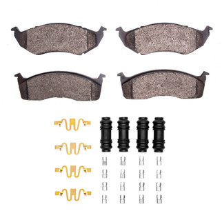 DFC 93-02 Chrysler Voyager Front 5000 Advanced Semi Metallic Brake Pads and Hardware Kit