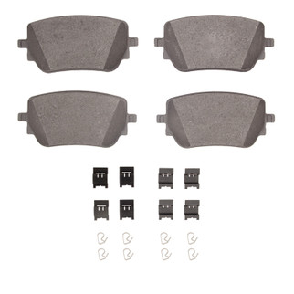 DFC 20-25 Mercedes-Benz GLA250 (USA/Canada) Rear 5000 Advanced Ceramic Brake Pads and Hardware Kit