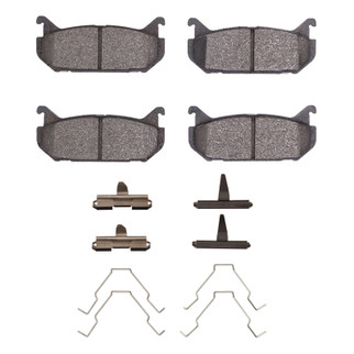 DFC 93-02 Ford Probe Rear 5000 Advanced Ceramic Brake Pads and Hardware Kit