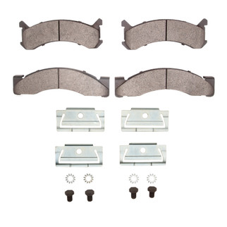 DFC 73-79 Dodge M400 Front 5000 Advanced Semi Metallic Brake Pads and Hardware Kit