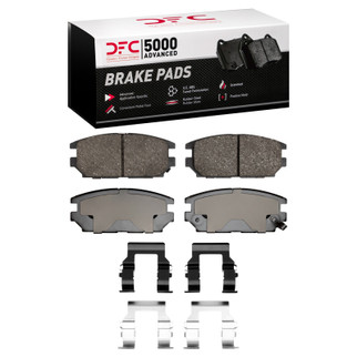 DFC 91-12 Dodge Stealth Rear 5000 Advanced Ceramic Brake Pads and Hardware Kit