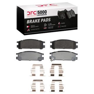 DFC 90-99 Subaru SVX Rear 5000 Advanced Ceramic Brake Pads and Hardware Kit