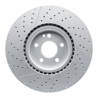 DFC 14-19 Mercedes-Benz GLA45 AMG Front Drilled and Slotted Hi-Carbon Alloy Geomet Coated Rotor