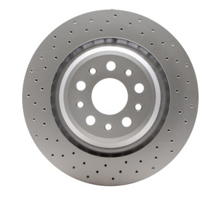 DFC 14-22 Maserati Quattroporte Rear Drilled Hi-Carbon Alloy Geomet Coated Rotor