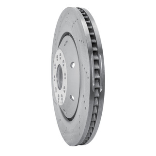DFC 03-04 Audi RS6 Left Front Drilled Hi-Carbon Alloy Geomet Coated Rotor
