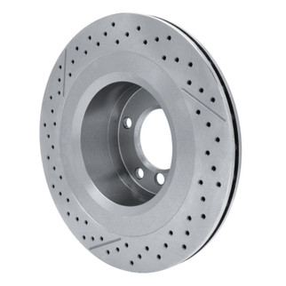 DFC 13-18 Mercedes-Benz G63 AMG Rear Drilled and Slotted Brake Rotor