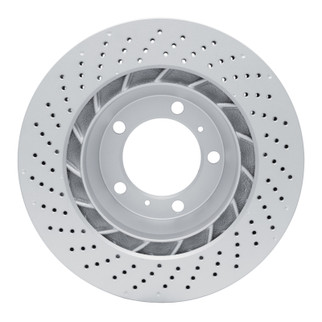 DFC 12-16 Porsche 911 Right Rear Drilled Brake Rotor