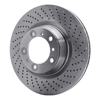 DFC 07-13 Porsche 911 Right Rear Drilled Brake Rotor