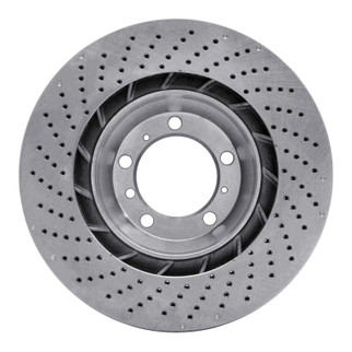 DFC 07-13 Porsche 911 Right Rear Drilled Brake Rotor
