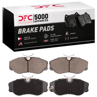 DFC 87-89 Nissan 300ZX Turbo Front 5000 Advanced Semi Metallic Brake Pads