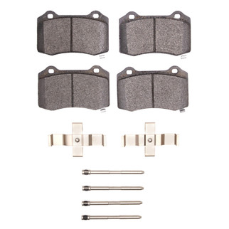 DFC 10-16 Hyundai Genesis Coupe Rear Ultimate Duty Performance Brake Pads and Hardware Kit