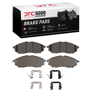 DFC 05-13 Infiniti FX37 Front 5000 Advanced Ceramic Brake Pads and Hardware Kit