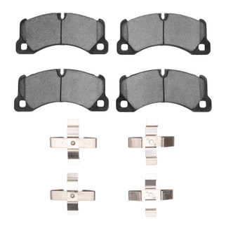 DFC 09-24 Bentley Flying Spur Front 5000 Advanced Low Metallic Brake Pads and Hardware Kit