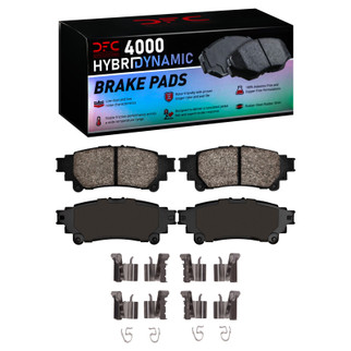 DFC 10-15 Lexus RX350 Rear 4000 HybriDynamic Brake Pads and Hardware Kit
