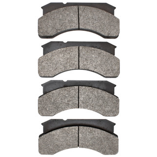 DFC 83-99 Ford FT800 Conventional (w/Front Disc Brakes) Front 5000 Advanced Semi Metallic Brake Pads