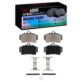 DFC 97-12 Porsche Boxster Rear 4000 HybriDynamic Brake Pads and Hardware Kit
