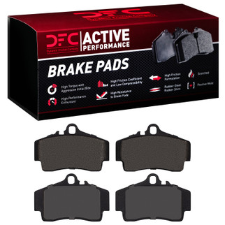 DFC 97-12 Porsche 911 Rear Active Performance Pads - Low Metallic