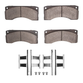 DFC 86-92 Ford CF6000 Front 3000 Semi-Metallic Brake Pads and Hardware Kit