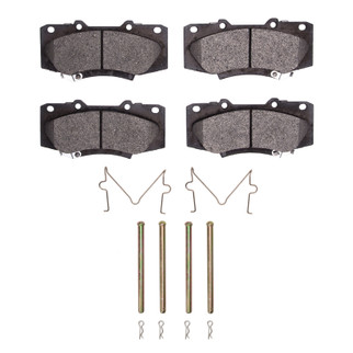 DFC 13-15 Toyota Hilux (Mexico) Front 3000 Ceramic Brake Pads and Hardware Kit