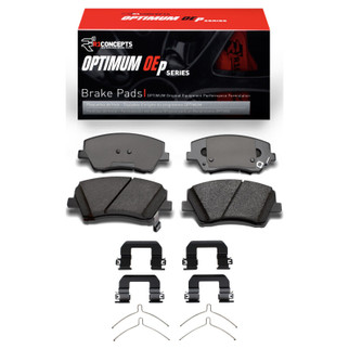 R1 17-22 Hyundai Elantra Front Optimum OE Brake Pads & Hardware Kit