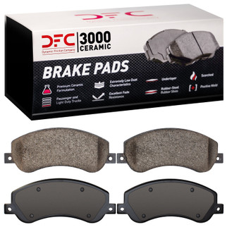 DFC 07-17 Ford Transit (Mexico) Front 3000 Ceramic Brake Pads