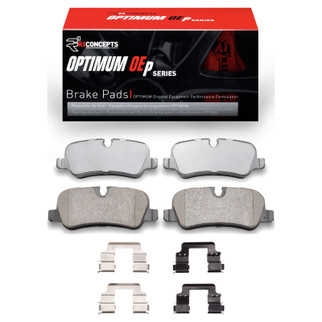 R1 2005-2016 Land Rover Range Rover Rear R1 Euro Ceramic Pads & Hardware Kit