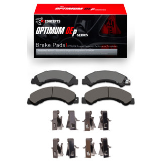 R1 2012-2020 Hino 155 Fr and Rr R1 Optimum OE Pads & Hardware Kit