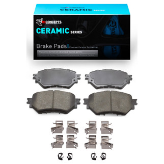 R1 2014-2018 Mazda 3 Front R1 Ceramic Pads & Hardware Kit