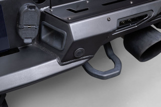 Addictive Desert Designs2025 Ram RHO Phantom Rear Bumper - Hammer Black Powder Coat
