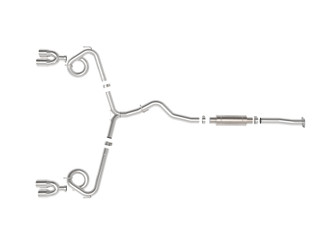 aFe Subaru WRX/STi 15-21 H4-2.0/2.5L Takeda 3in to 2-1/2in Stnlss Cat-Back Exhaust w/ Polished Tip