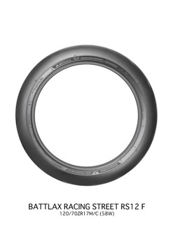 Bridgestone Battlax Racing Street RS12F - 120/70ZR17M/C 58W TL Front