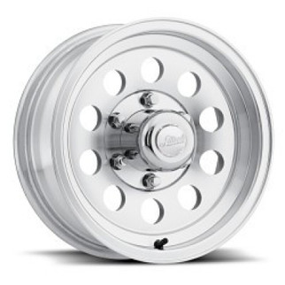 Raceline 881MC Modular Trailer 17x6.75in / 8X6.5 BP / 0mm Offset / 4.9mm Bore - Machined CC