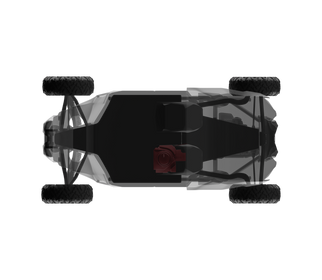DS18 2018-24 Can-Am Maverick 12in Subwoofer Enclosure Driver Side PSW12.4D Included