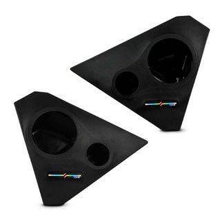 DS18 2015+ Polaris Slingshot Front Panel Enclosure Fits 2x 6.5in & 2x 3.8in Speakers (Not Included)