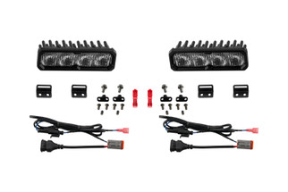 Diode Dynamics 2022-2026 Toyota Tundra Fog SS6 Sport LED Kit White 6000K