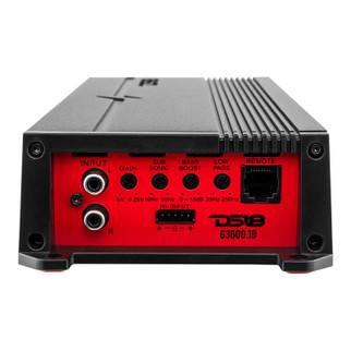 DS18 1-Channel Amplifier 1200/1ohm 900/2ohm 500/4ohm Watts RMS