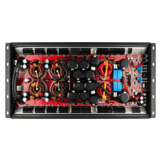 DS18 1-Channel Amp 15000 Burst/0.5ohm 8000/1ohm 4800/2ohm 2500/4ohm Watts RMS w/ Voltmeter Black