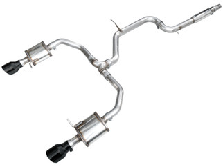 AWE Tuning 22-25 Volkswagen Jetta GLI Touring Edition Exhaust - Diamond Black Tips