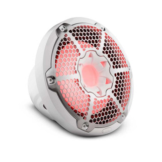 DS18 Subwoofer & Enclosure 10in 300 Watts RMS 4 ohm SVC White