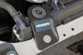 PERRIN 15-21 Subaru WRX/STI / 13-17 Crosstrek / 12-16 Impreza Upper Radiator Bracket Set - Black