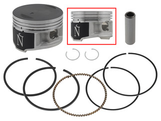 Piston Kit Nikasil Cyl 70.47/+.50 Yam