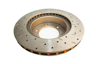 DBA 96-97 Lexus LX 450/ 8/92+ Toyota Landcruiser 80 Series Rear Drilled & Slotted 4000 Series Rotor
