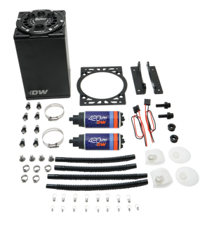 DeatschWerks 3.0L Staged Surge Tank w/ DW420 Fuel Pumps