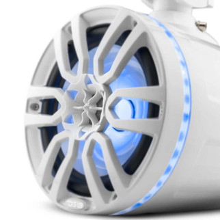 DS18 Marine And Powersports Towers 8in 125 Watts RMS RGB LED Lights White